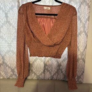 Leopard Print Blouse